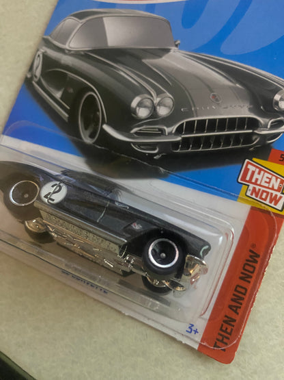 2023 Hot Wheels Gray 62 Corvette Then & Now #216