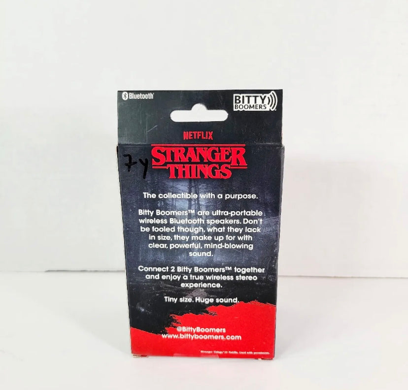 Stranger Things Bitty Boomers Exclusive Collectible Bluetooth Speaker Dustin