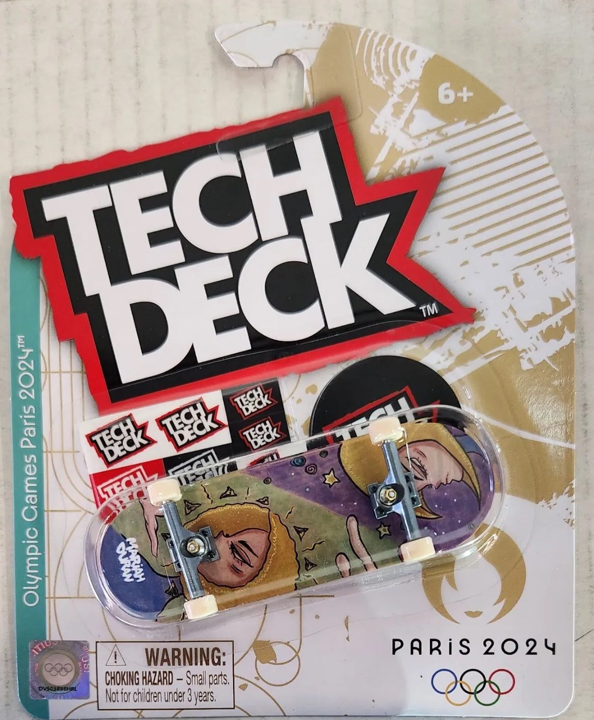 2024 Paris Olympics X Tech Deck Mariah Duran Rare Skateboard 🛹 Fingerboard