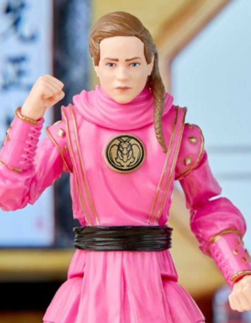 Power Rangers Lightning Collection Mighty Morphin X Cobra Kai Samantha LaRusso Morphed Pink Mantis Ranger Action Figure (Target Exclusive)