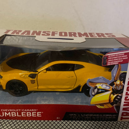 Transformers The Last Knight Bumblebee 2016 Chevrolet Camaro 1:32 Jada 253112001