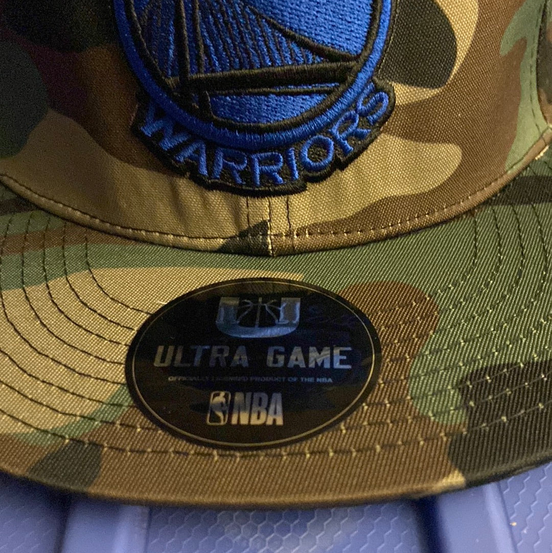 New!! Camo Golden State Warriors NBA HAT! One size Fits Most