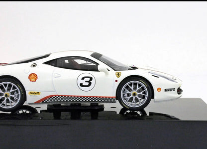 Ferrari 458 italia Challenge #5 Elite Edition 1/43 Diecast Car Model by Hotwheels