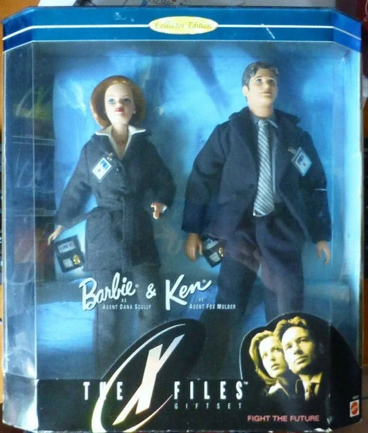BARBIE & KEN SCULLY MULDER X FILES DOLLS