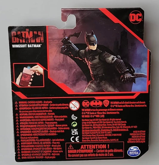 DC Comics 'Wingsuit Batman' The Batman Movie 3.75" Action Figure w/ 3 Acc.