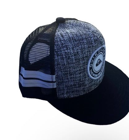 New!! 1-QuickSilver Trucker Hats Cap Gray With Black And/or White