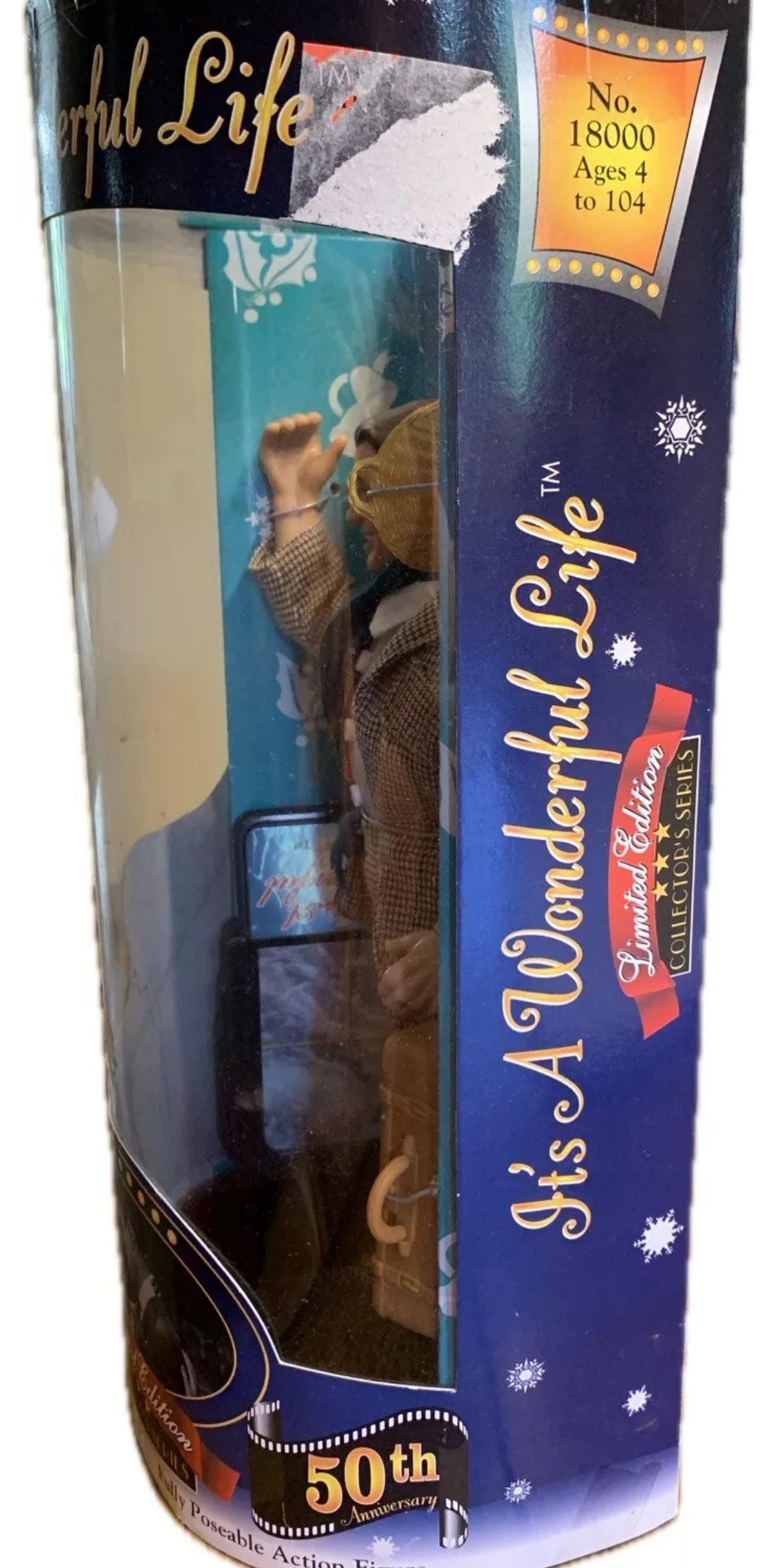 Vintage "It's a Wonderful Life" George Bailey Limited Edition 1997 Figure