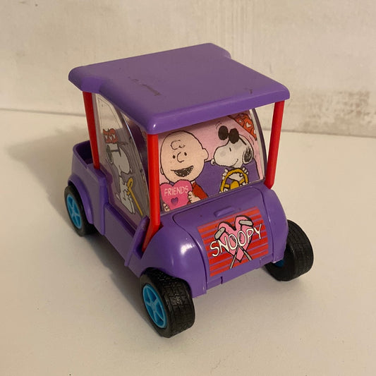 VINTAGE 2001 UFS PEANUTS SNOOPY GOLF CART!