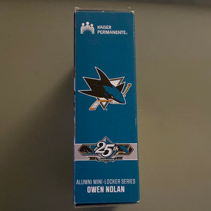 NHL alumni mini locker series Owen Nolan 25th anniversary