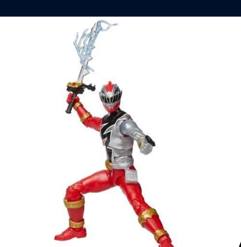 New!! Power Rangers, Lightning collection, Dino, furry red ranger