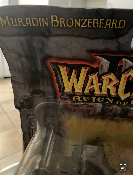 2002 Warcraft III 3: Reign of Chaos Muradin Bronzebeard Action Figure