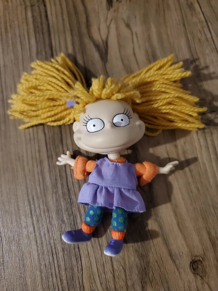 Vintage 1998 Nickelodeon Rugrats Collectible Angelica Figure Mattel