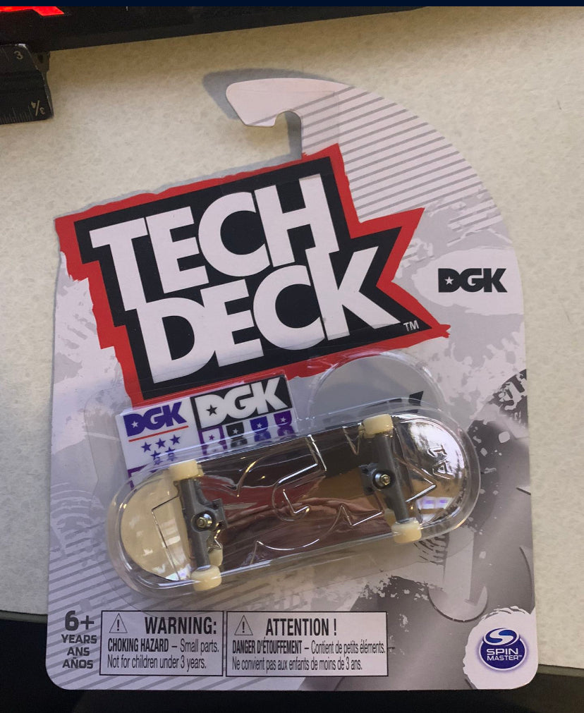 2022 TECH DECK *Ultra Rare" DGK Skateboard *CHASE* PLATINUM Fingerboard