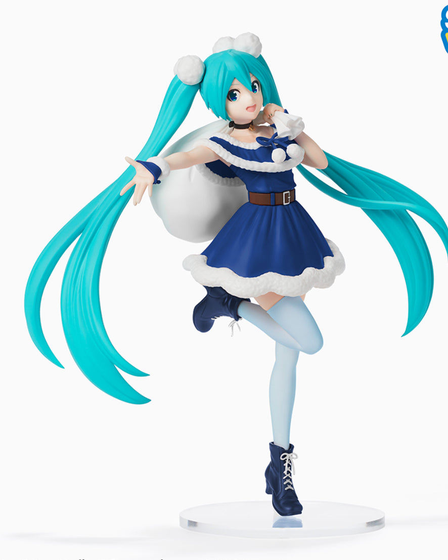 Hatsune Miku - Hatsune Miku SPM Prize Figure (Blue Christmas Ver.)