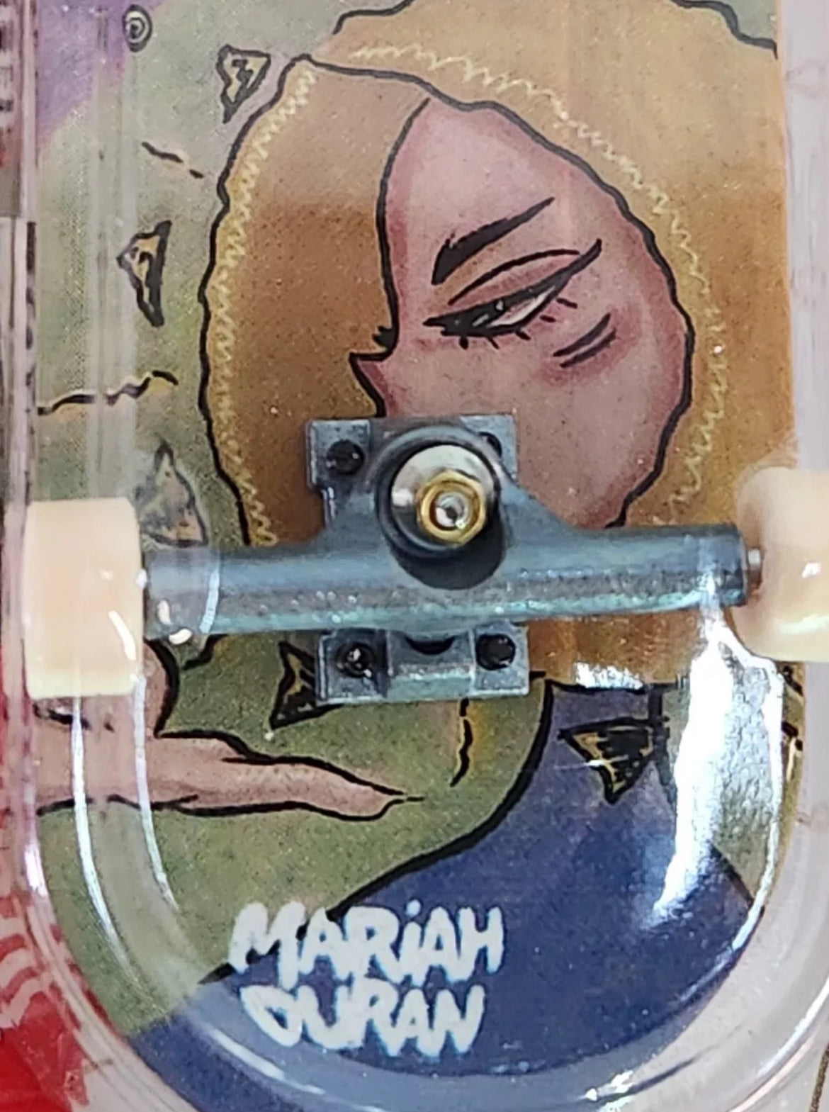 2024 Paris Olympics X Tech Deck Mariah Duran Rare Skateboard 🛹 Fingerboard