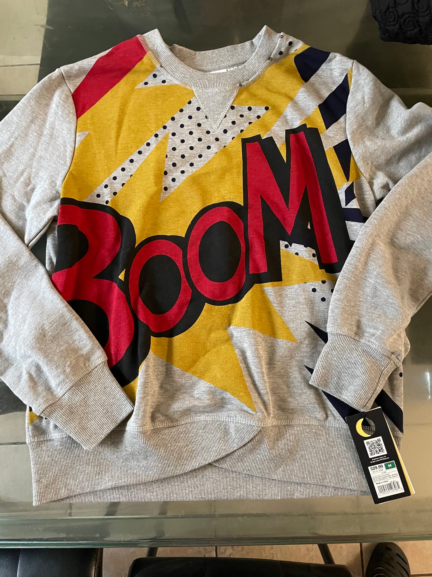 3.1 Phillip Lim for Target Women's Boom Graphic Sweatshirt - Size M