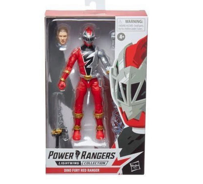 New!! Power Rangers, Lightning collection, Dino, furry red ranger