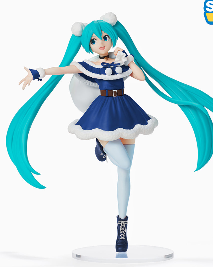 Hatsune Miku - Hatsune Miku SPM Prize Figure (Blue Christmas Ver.)