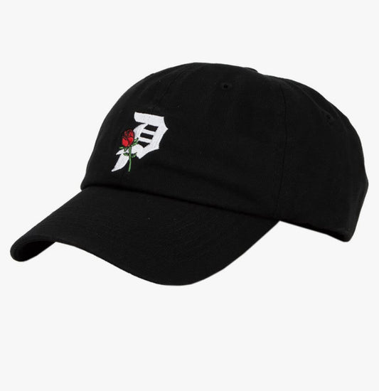 New!! Black primitive Rose cap