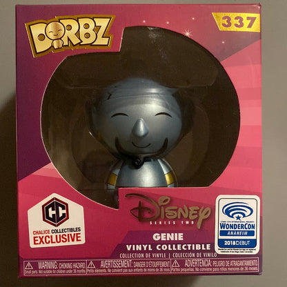 2018 WonderCon Exclusive Metallic Disney Genie Funko Dorbz