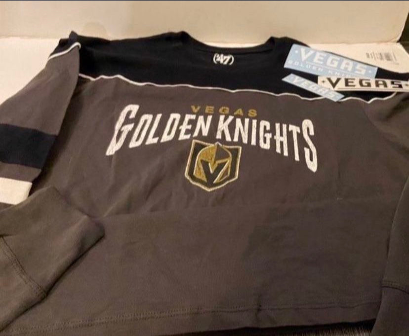 New!! Las Vegas golden knights 47’ long sleeve size large