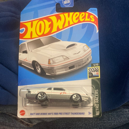 New, hot wheels, Matt and Debbie’s hays 1988 Pro Street Thunderbird