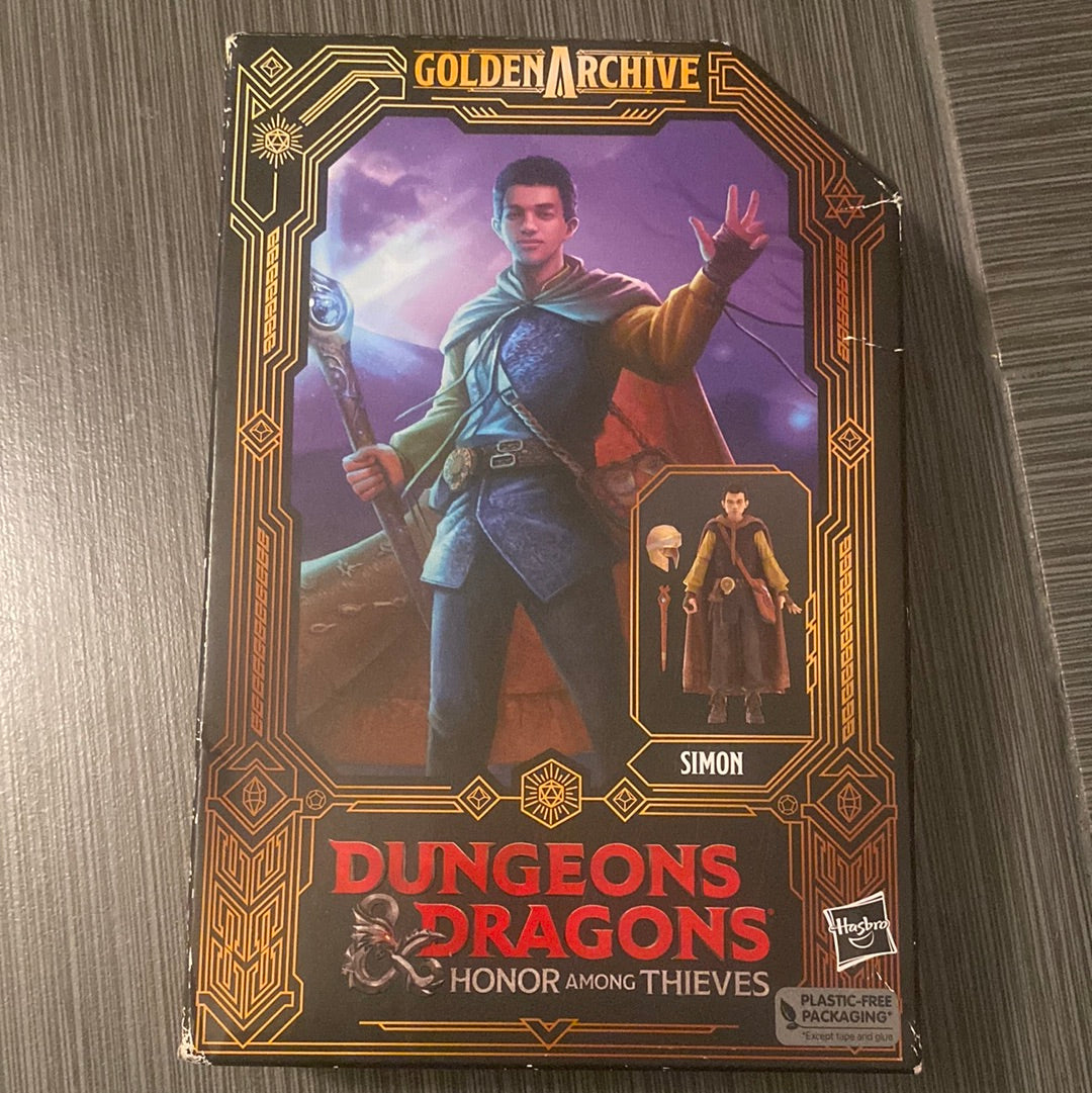 Dungeons & Dragons: Honor Among Thieves Golden Archive SIMON 6” Action Figure (damage box)