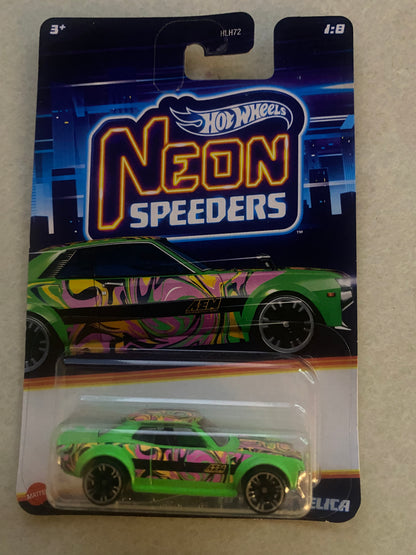 2024 Hot Wheels Neon Speeders 70 Toyota Celica