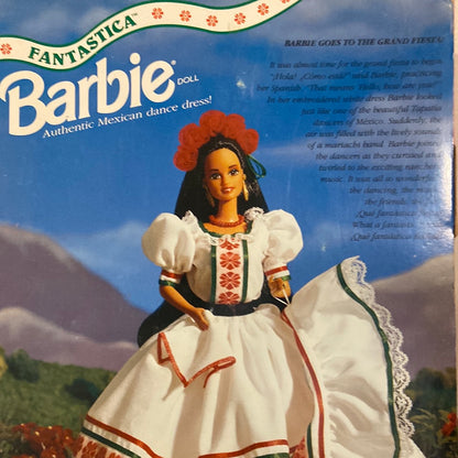 Barbie 1992 Fantastica Mexican Dance Dress