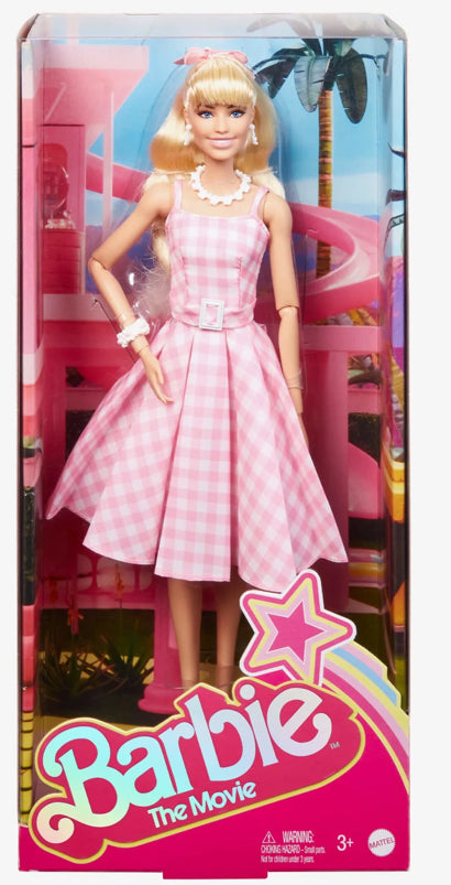 Barbie Signature Barbie in Pink Gingham Dress – Barbie The Movie