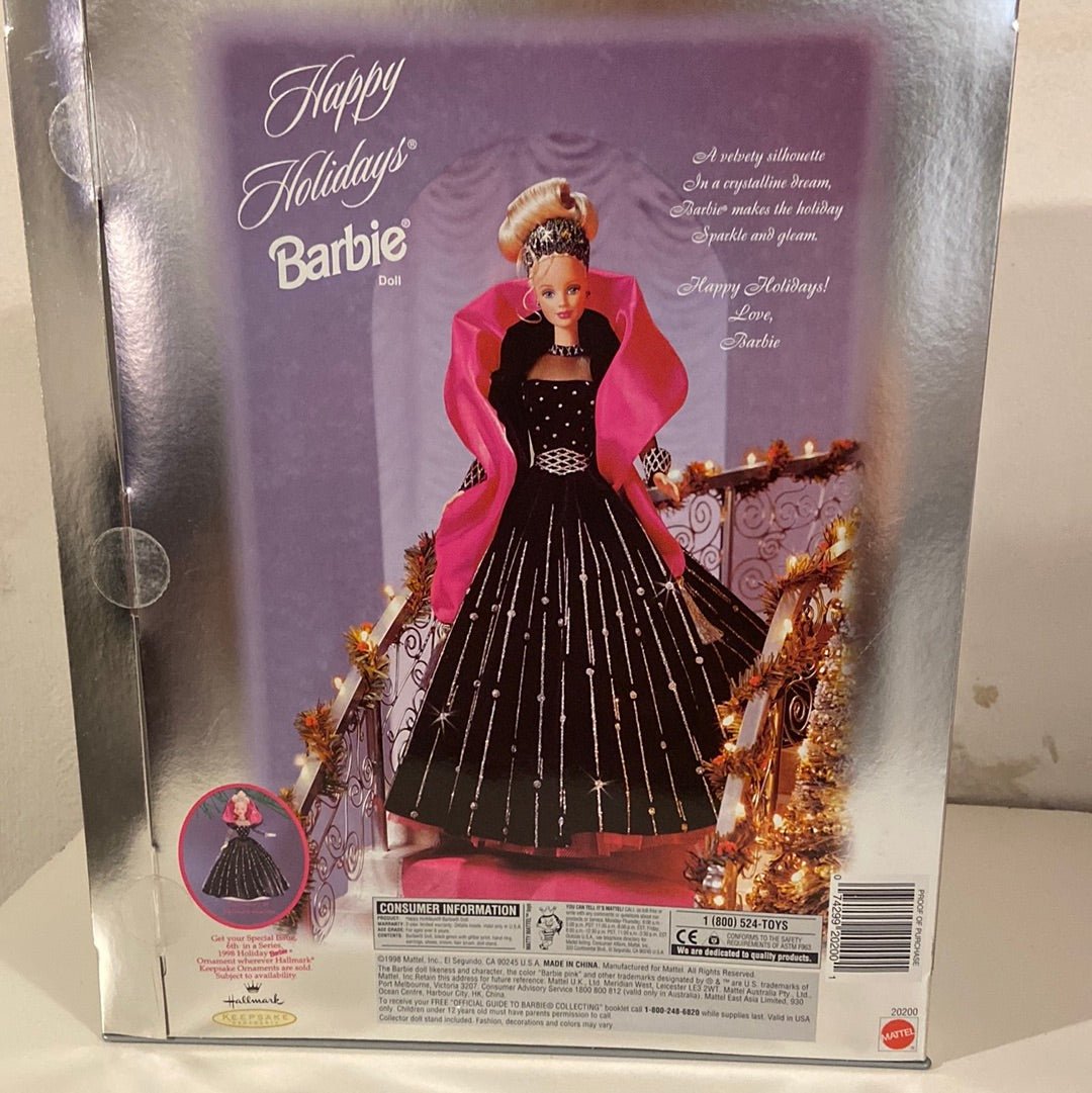 Barbie 1998 Special Edition Happy Holidays