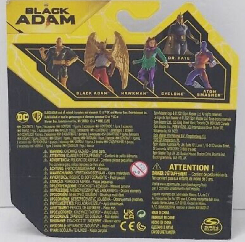 Movie BLACK ADAM Action Figure Aldis Hodge DC Comic Character Hawkman NEW