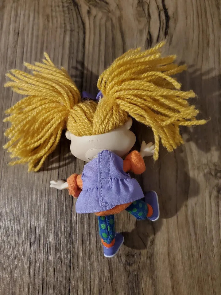 Vintage 1998 Nickelodeon Rugrats Collectible Angelica Figure Mattel