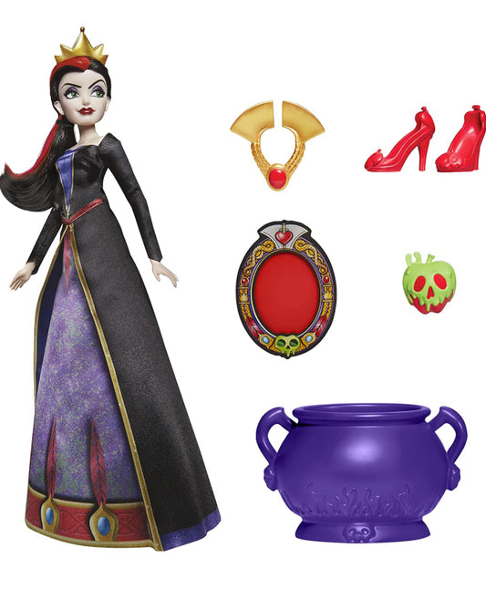 Disney Villains Evil Queen Fashion Doll, Accessories and Removable Clothes, Disney Villains