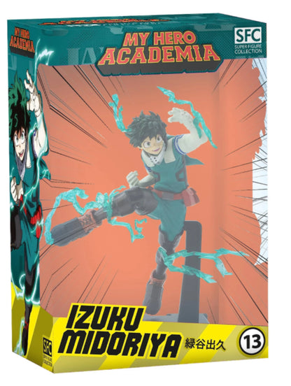 ABYSTYLE Studio My Hero Academia Deku One for All SFC Collectible PVC Figure 6.5" Tall Statue MHA Anime Manga