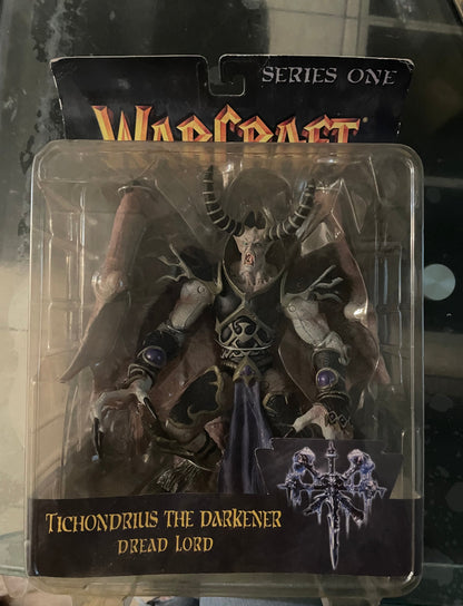 2003 World of Warcraft Tichondrius the Darkener Dread Lord Toycom Blizzard Figure