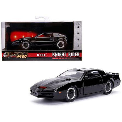 1982 Pontiac Firebird Trans Am Black K.I.T.T. "Knight Rider" (1982) TV Series 1/32 Diecast Model Car by Jada