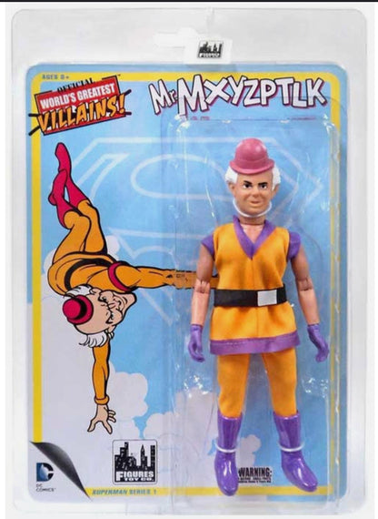 New!! Official World's Greatest Villains! Mr MXYZPTLK Superman Series 1 Figure