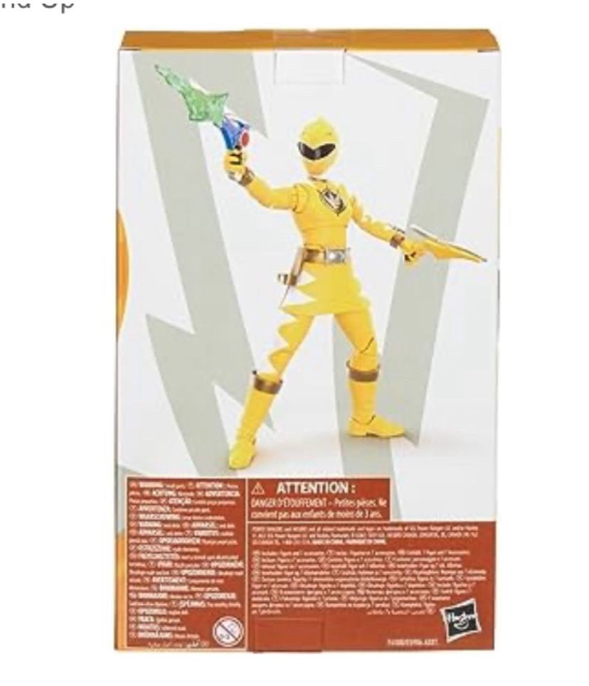 New!! POWER > RANGERS LIGHTNING COLLECTION DINO THUNDER YELLOW RANGER