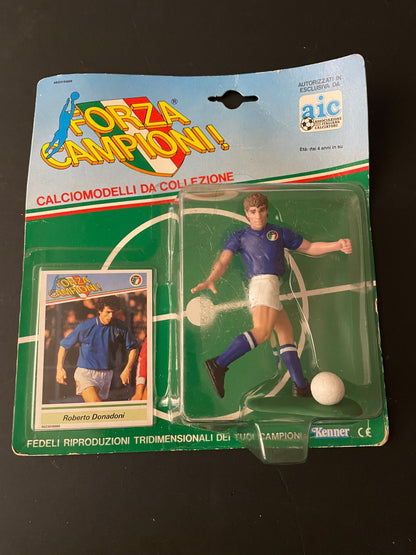 Kenner Italian Roberto Donadoni Forza Campioni! Vintage Soccer Action Figure (Nazionale)