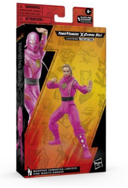 Power Rangers Lightning Collection Mighty Morphin X Cobra Kai Samantha LaRusso Morphed Pink Mantis Ranger Action Figure (Target Exclusive)