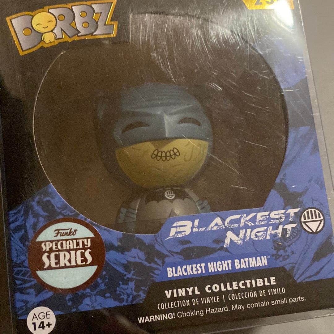 Funko Specialty Series Dorbz Blackest Night Batman 3" Vinyl Figure 234