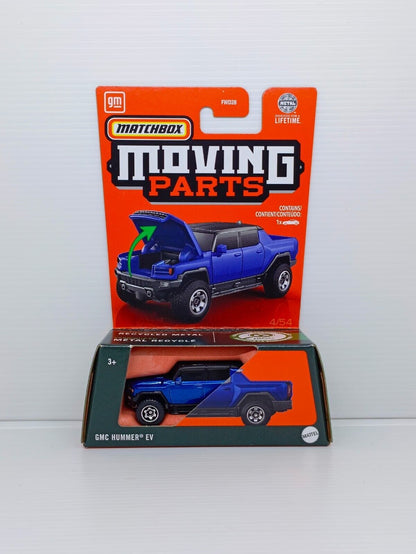 2023 Matchbox Moving Parts 2023 GMC Hummer EV Blue Metal