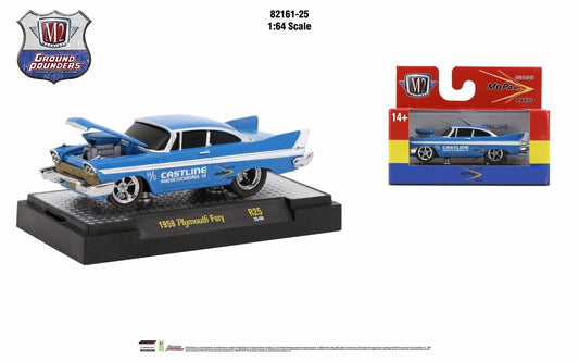 M2 machines Mopar Castline 1958 Plymouth Fury R25 Limited Edition 7000 pcs worldwide