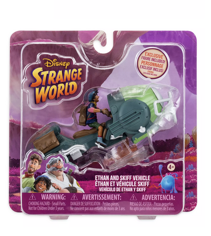 EXCLUSIVE! Disney Strange World Ethan and Skiff Vehicle Play Set New with Box