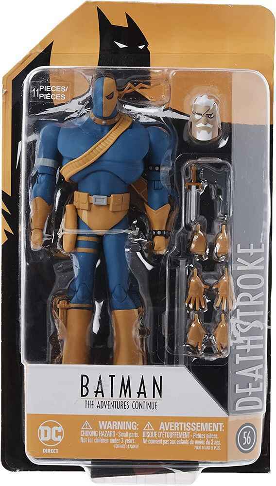 2020 DC Collectibles ~ DEATHSTROKE ACTION FIGURE ~ Batman: The Adventures Continue