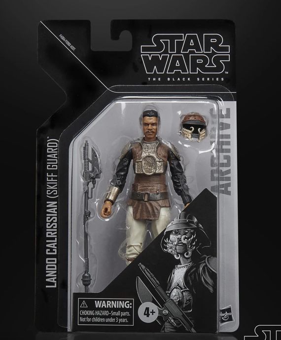 Star Wars The Black Series Archive Lando Calrissian (Skiff Guard)