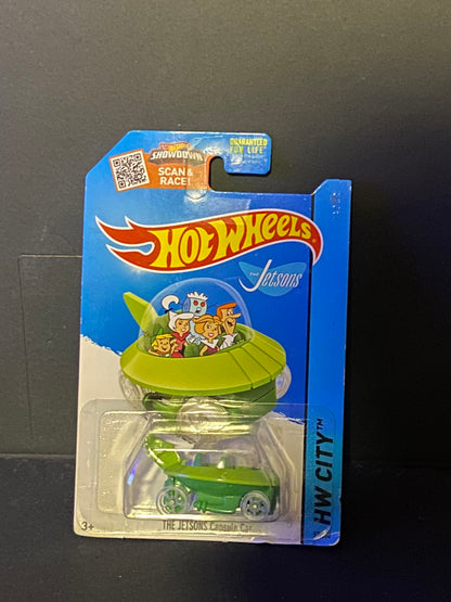 HOT WHEELS THE JETSONS CAPSULE CAR 2013