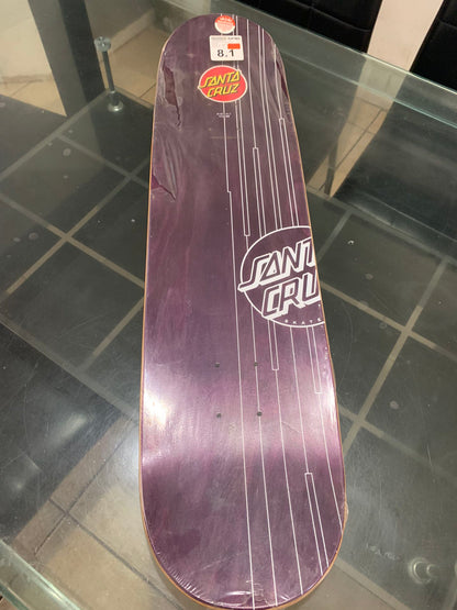 SANTA CRUZ STRIP STRIPE DOT 8.12" DECK