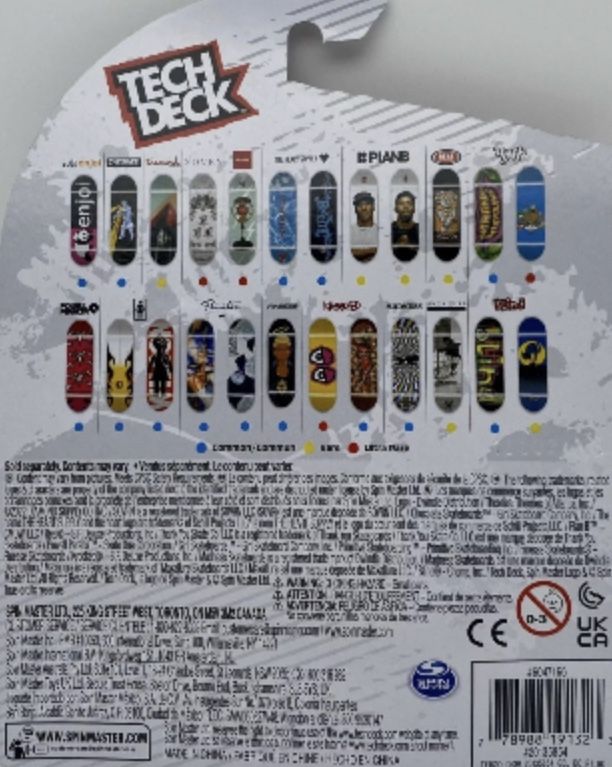 New!! Tech Deck Ultra Rare Krooked Eye Fingerboards